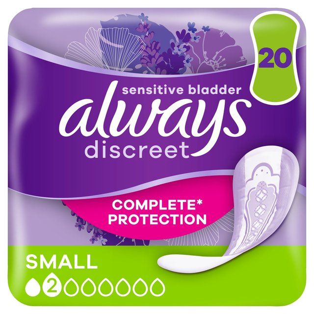 Always Discreet Incontinence Pads Small 20 per pack - McGrocer