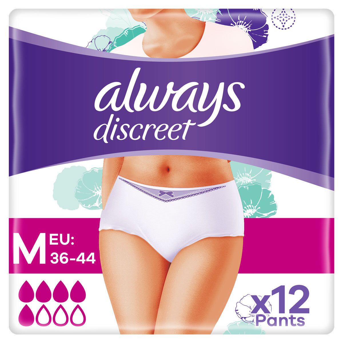 Always Discreet Normal Pants, 3 x 12 Pack - McGrocer