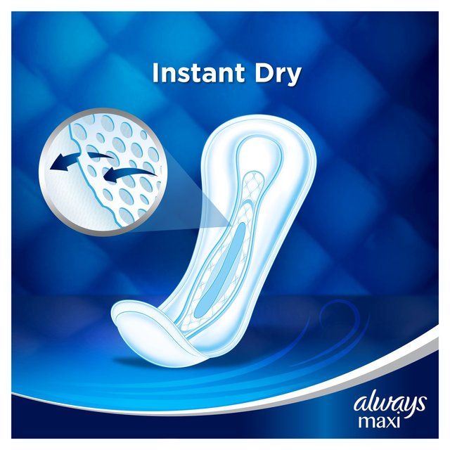 Always Sanitary Towels Maxi Night 9 per pack - McGrocer