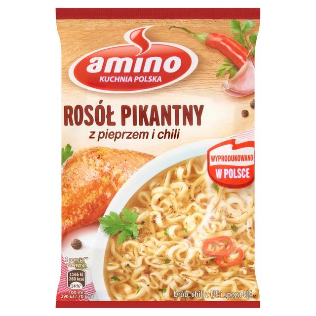 Amino Spicy Chicken Noodles 58g - McGrocer