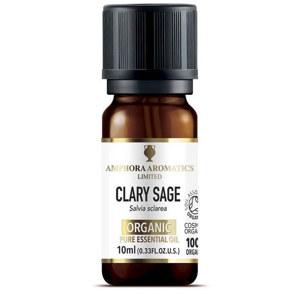 Amphora Aromatics Organic Clary Sage Essential Oil 10ml - McGrocer
