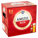 Amstel Lager Beer Bottles 12 x 300ml - McGrocer