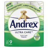 Andrex Ultra Care Toilet Roll 9 per pack - McGrocer
