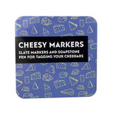 Apples To Pears Gifts For Grown Ups Cheesy Markers Tin - McGrocer