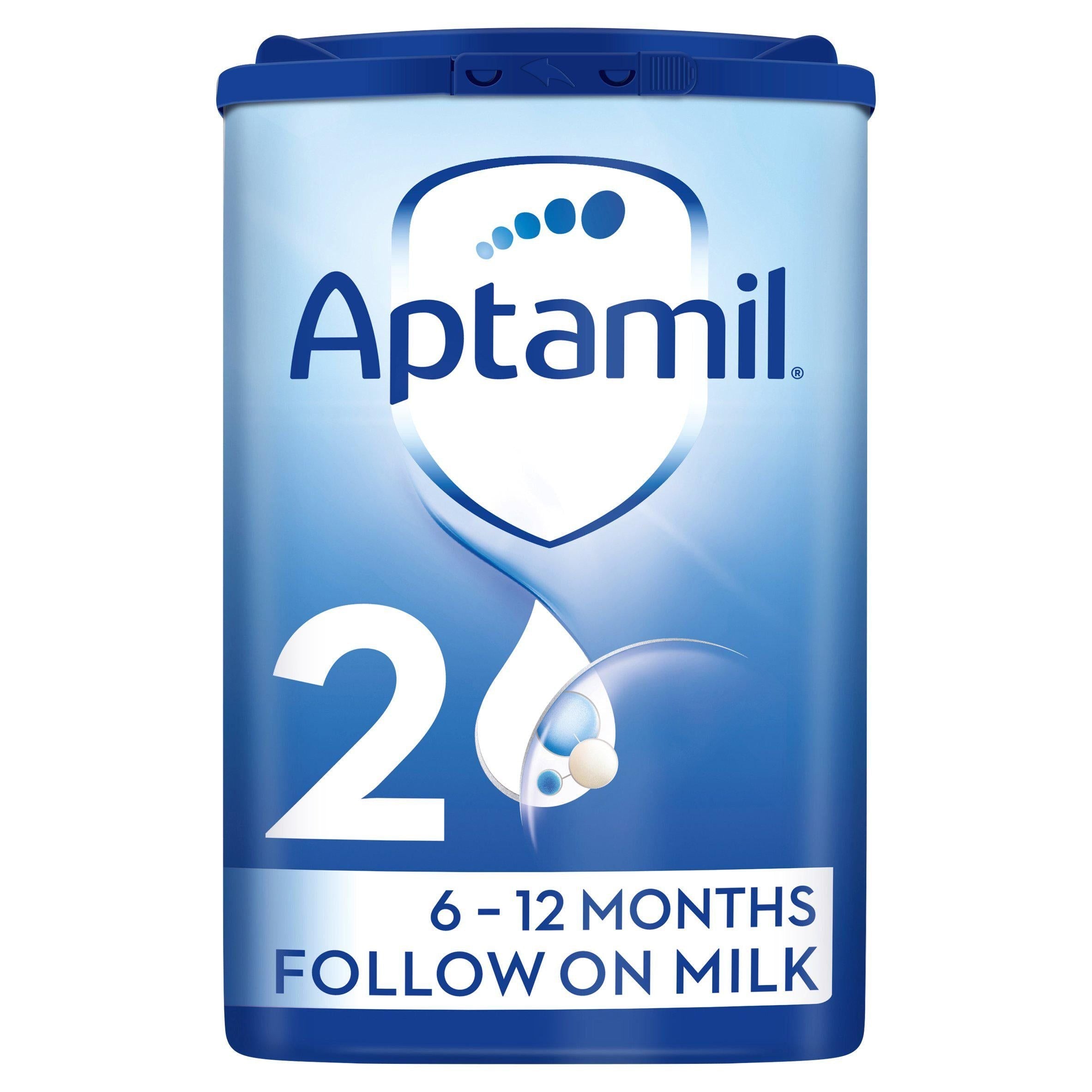 Aptamil 2 Follow On Baby Milk Formula Powder 6-12 Months 800g - McGrocer