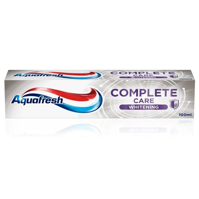 Aquafresh Toothpaste Complete Care Whitening Fluoride 100ml - McGrocer