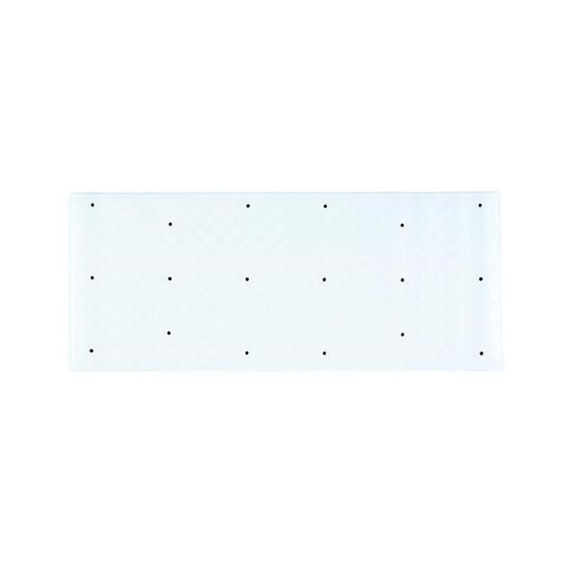 Aqualona Roman Rubber Bath Mat White - McGrocer