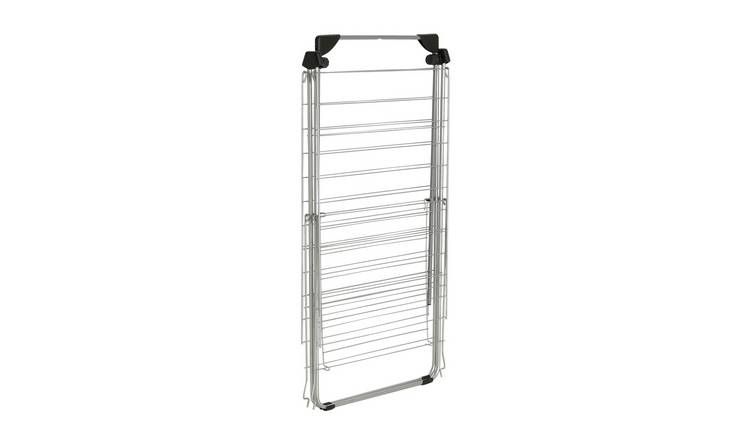 Argos Home 30m Large Indoor Clothes Airer with Hanging Rail - McGrocer