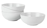 Argos Home Set of 4 Porcelain Cereal Bowls - Super White - McGrocer