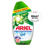 Ariel Washing Liquid Laundry Detergent Original Gel, 35 Washes - McGrocer