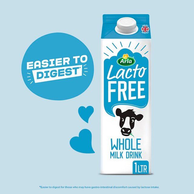 Arla LactoFREE Whole Milk Drink 1L - McGrocer