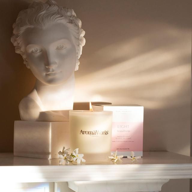 AromaWorks Candle Basil & Lime - McGrocer