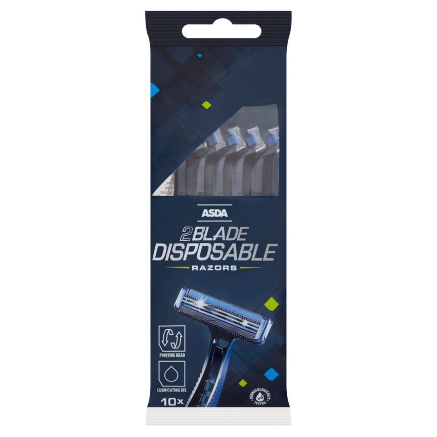 ASDA 2 Blade Disposable Razors - McGrocer