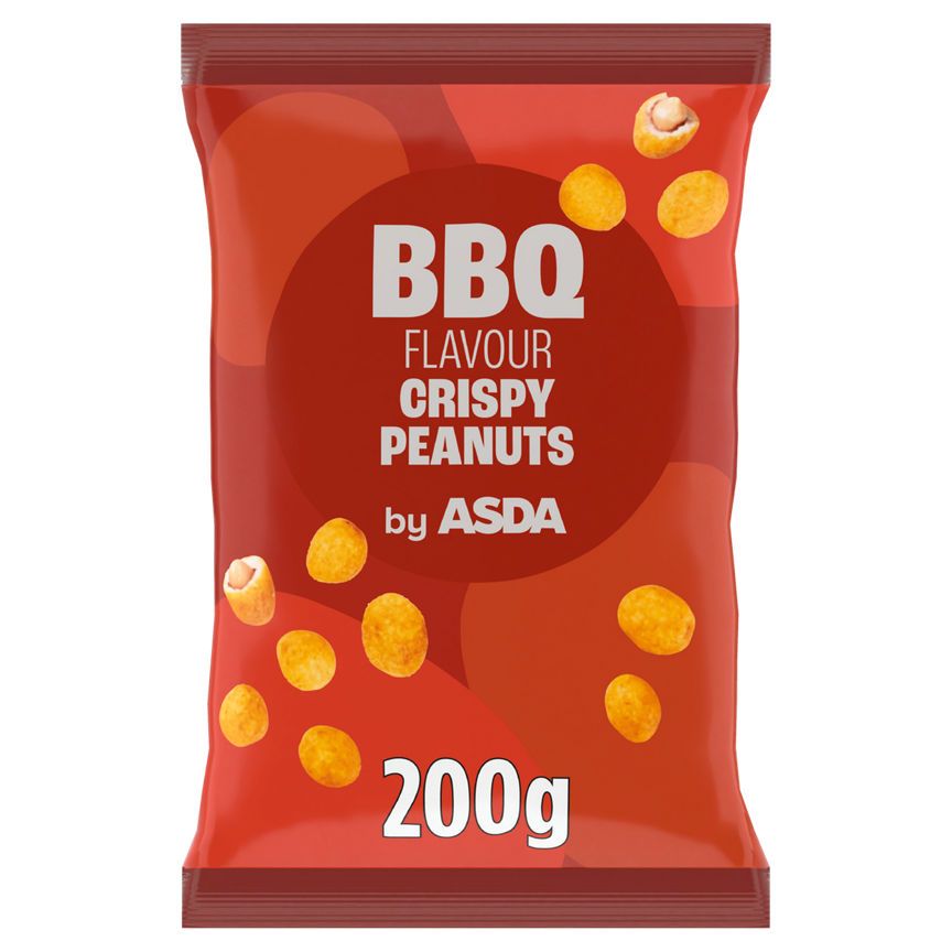 ASDA BBQ Flavour Crispy Peanuts 200g - McGrocer