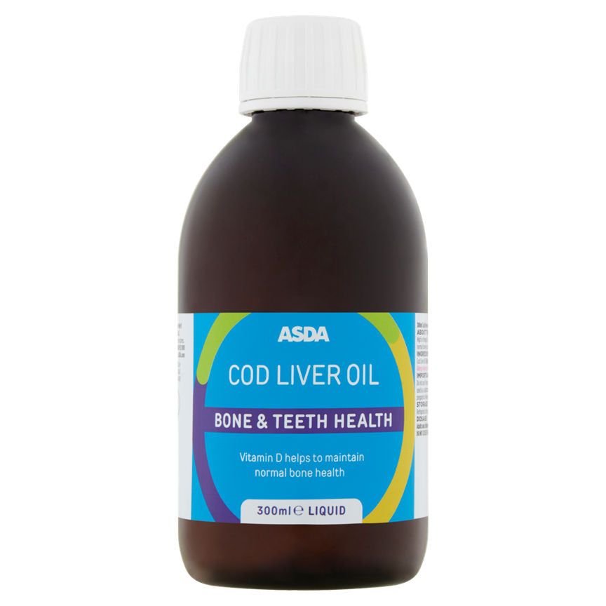 ASDA Bone Health Cod Liver Oil Liquid - McGrocer