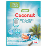 ASDA Coconut Triple Action Capsules 24x 13g (312g) - McGrocer