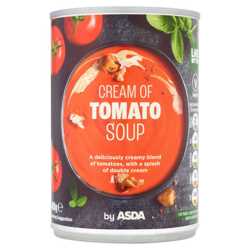 ASDA Cream of Tomato Soup 400g - McGrocer