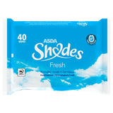 ASDA Shades Fresh Flushable Moist Toilet Tissue Wipes - McGrocer