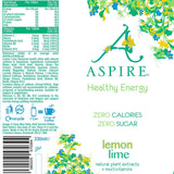 Aspire Lemon & Lime, 12 x 330ml - McGrocer