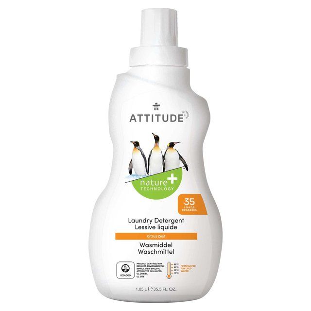 Attitude Laundry Detergent Citrus Zest 35 Loads 1050ml - McGrocer
