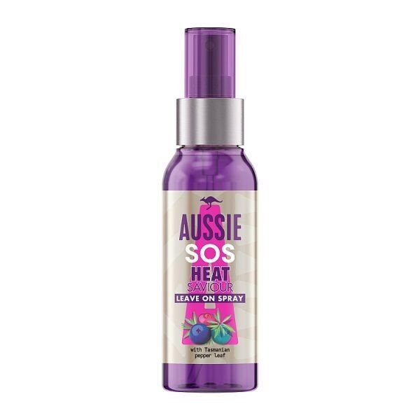 Aussie SOS Heat Protector Saviour Leave-In Hair Spray 100ml - McGrocer