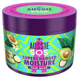 Aussie SOS Supercharged Moisture Vegan Hair Mask, 450ml - McGrocer
