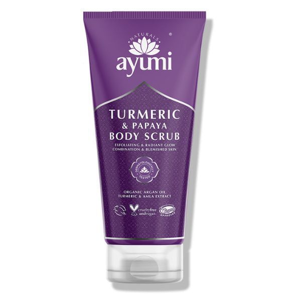 Ayumi Naturals Argan & Turmeric Body Scrub 200ml - McGrocer