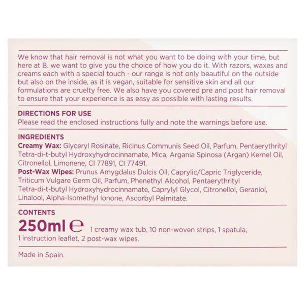 B. Creamy Hot Wax Tub 250ml - McGrocer