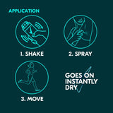 Sure Antiperspirant Deo Aerosol Nonstop Invis Aqua 150ml GOODS Superdrug