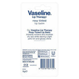 Vaseline Lip Therapy Lip Balm Tube Rosy Tinted 10G GOODS Superdrug