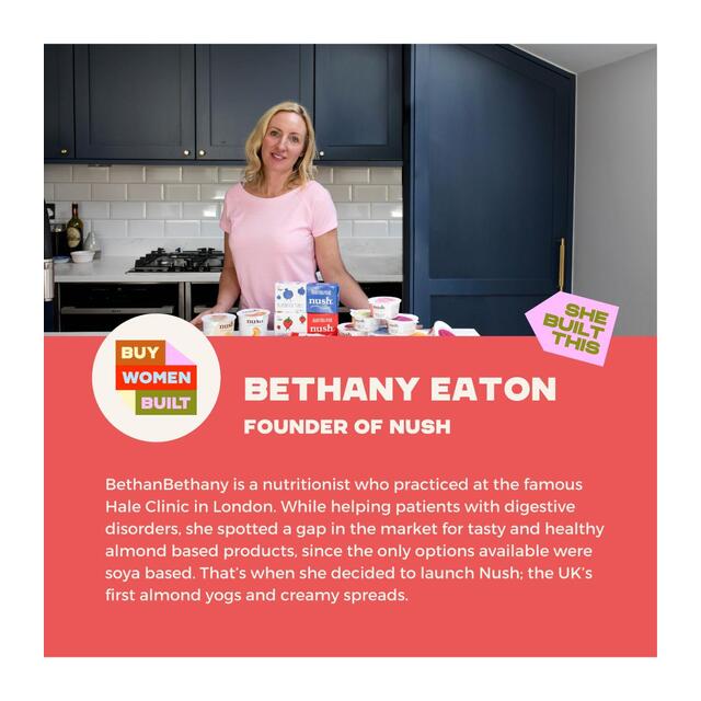 Nush Natural Almond Cream Cheese Style Spread 150g - McGrocer