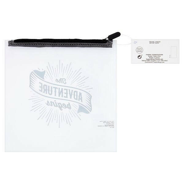 Superdrug Travel Pouch Adventure Begins GOODS Superdrug