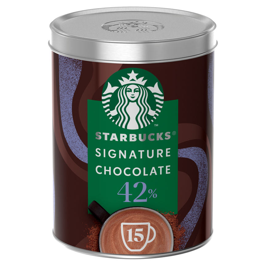 Starbucks SIGNATURE CHOCOLATE 42% Cocoa Hot Chocolate Powder - McGrocer