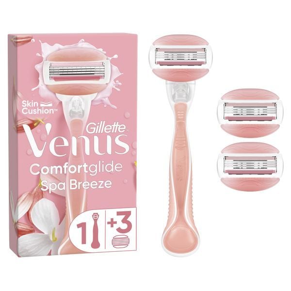 Venus Comfortglide Spa Breeze Razor - 3 Blades GOODS Superdrug