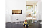 BabyDan XXL Room Divider Safety Gate - White - McGrocer