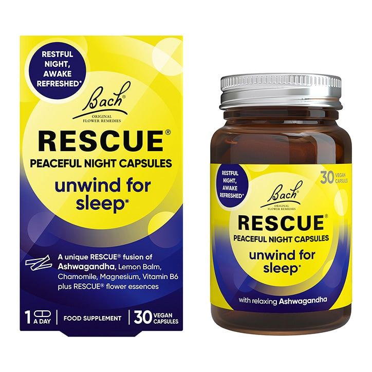 Bach RESCUE Peaceful Night 30 Capsules - McGrocer