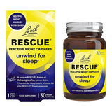 Bach RESCUE Peaceful Night 30 Capsules - McGrocer