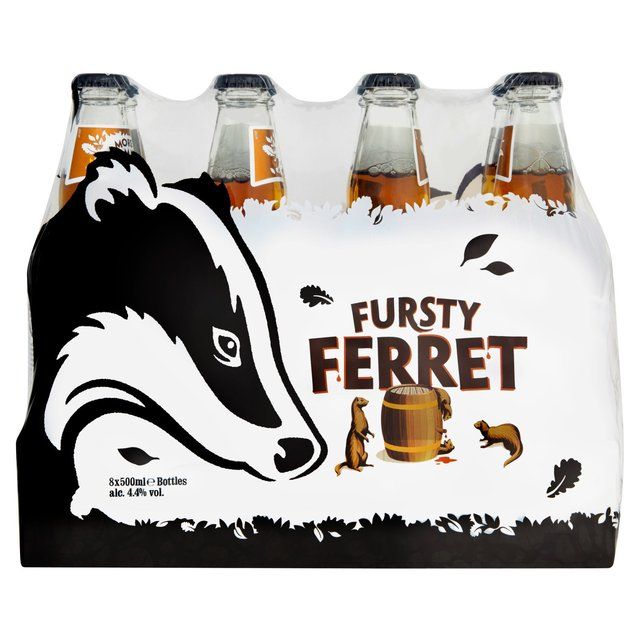 Badger Fursty Ferret 8 x 500ml - McGrocer