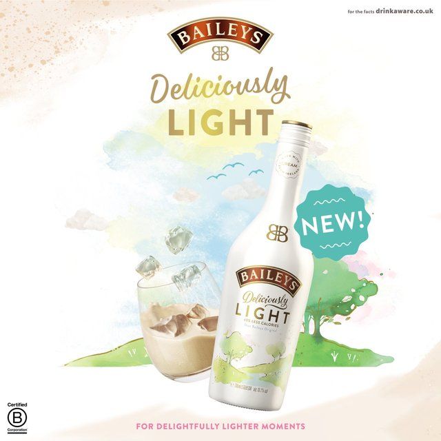 Baileys Deliciously Light 70cl - McGrocer