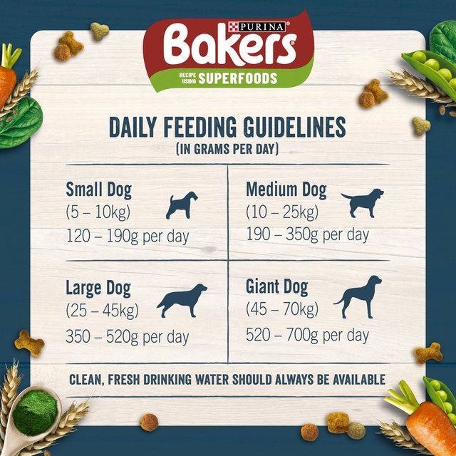 Bakers Beef with Vegetables Dry Dog Food 3kg - McGrocer