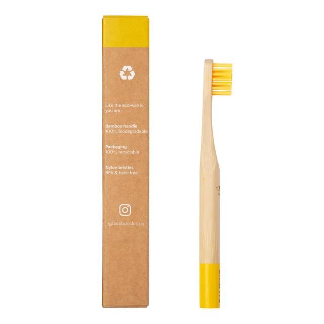 Bamboo Club Bambino Yellow Kids Toothbrush - McGrocer