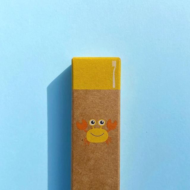 Bamboo Club Bambino Yellow Kids Toothbrush - McGrocer