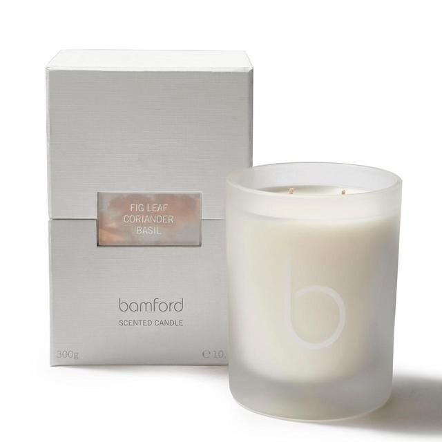Bamford Fig Leaf Double Wick Candle - McGrocer