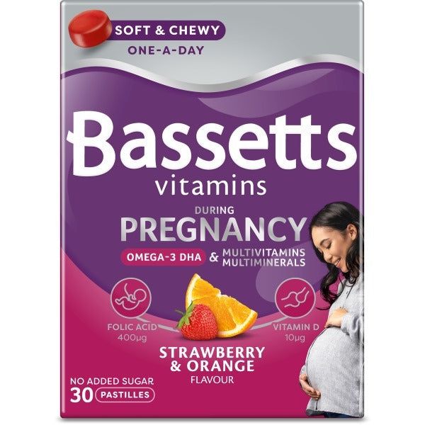 Bassetts Vitamins Pregnancy 30 1 A Day - McGrocer
