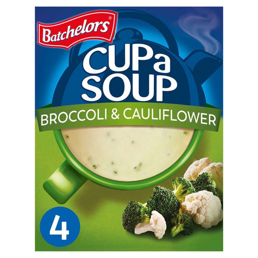Batchelors 4 Cup a Soup Broccoli & Cauliflower 101g - McGrocer
