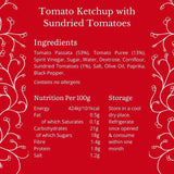 Bay's Kitchen Tomato Ketchup with Sundried Tomatoes 270g - McGrocer