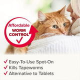 Beaphar WORMclear Worming Spot-On for Cats 6 per pack - McGrocer