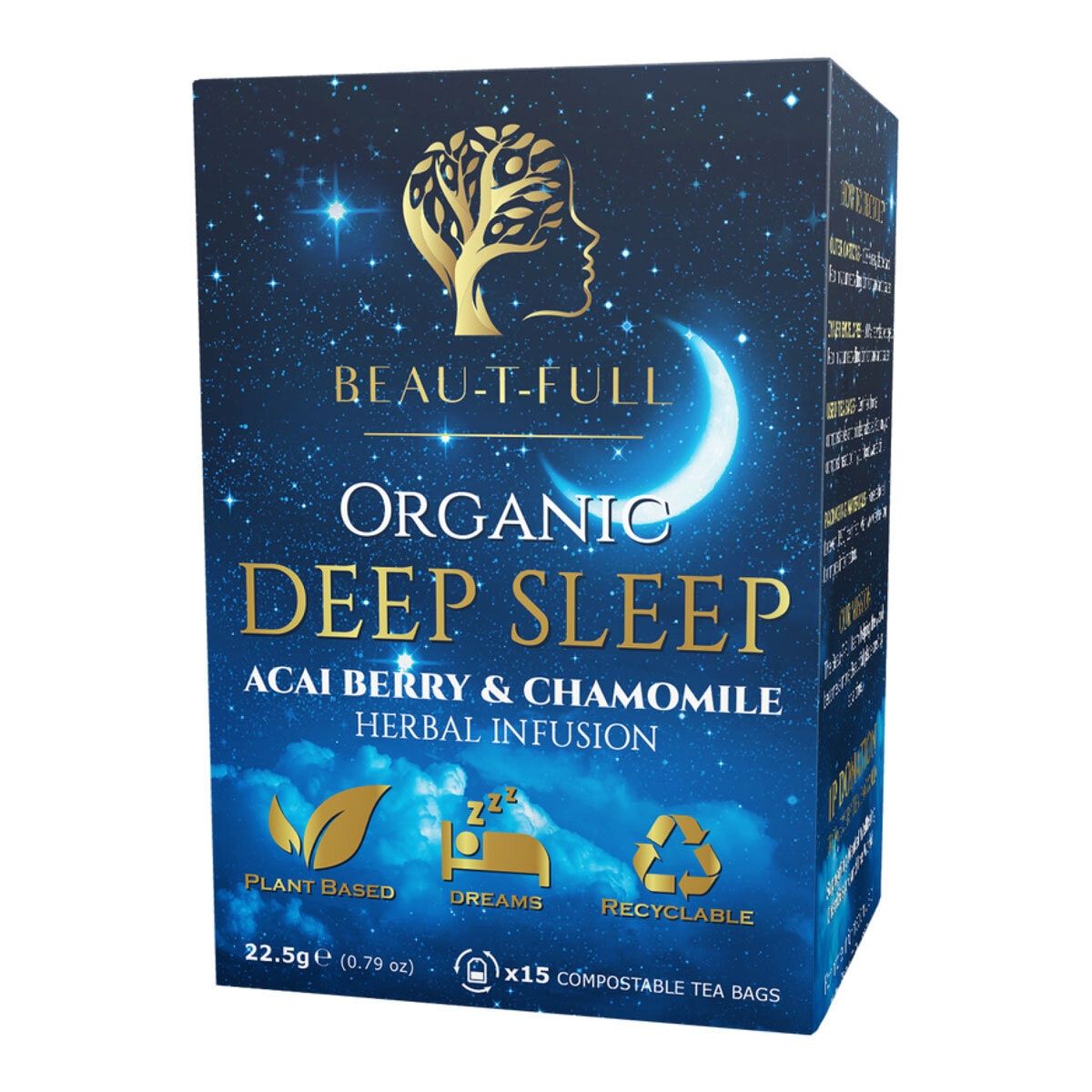 Beau-T-Full Tea Organic Tea Bag Assortment, 6 x 15 Pack - McGrocer
