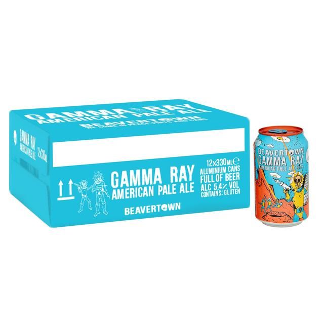 Beavertown Gamma Ray APA 5.4% 12 x 330ml - McGrocer