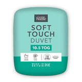 George Home 10.5 Tog Soft Touch Microfibre Single Duvet - McGrocer